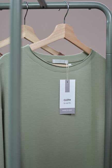 Ekologisk T-shirt Off-white